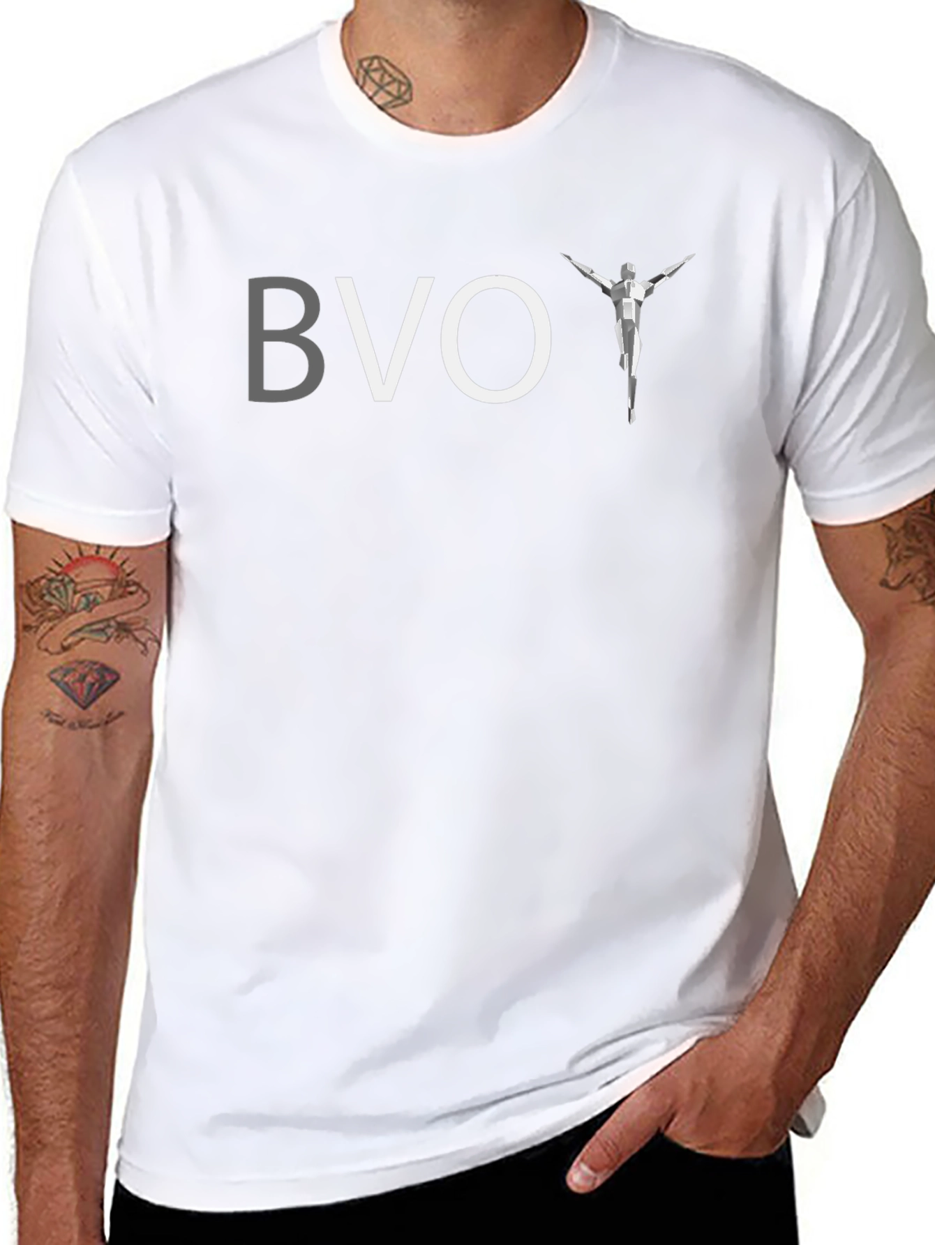 BVO Graphic T-Shirt - Modern Minimalist Design