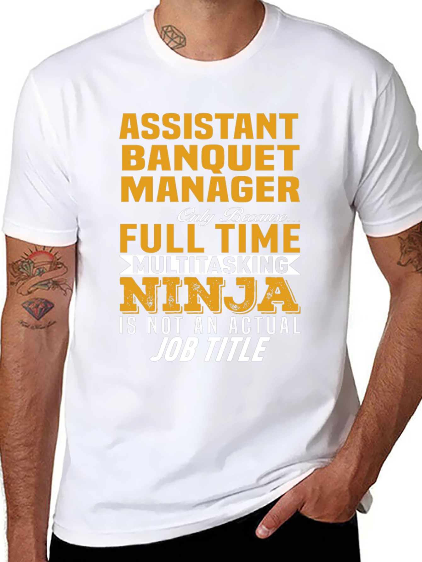 Assistant Banquet Manager Multitasking Ninja T-Shirt