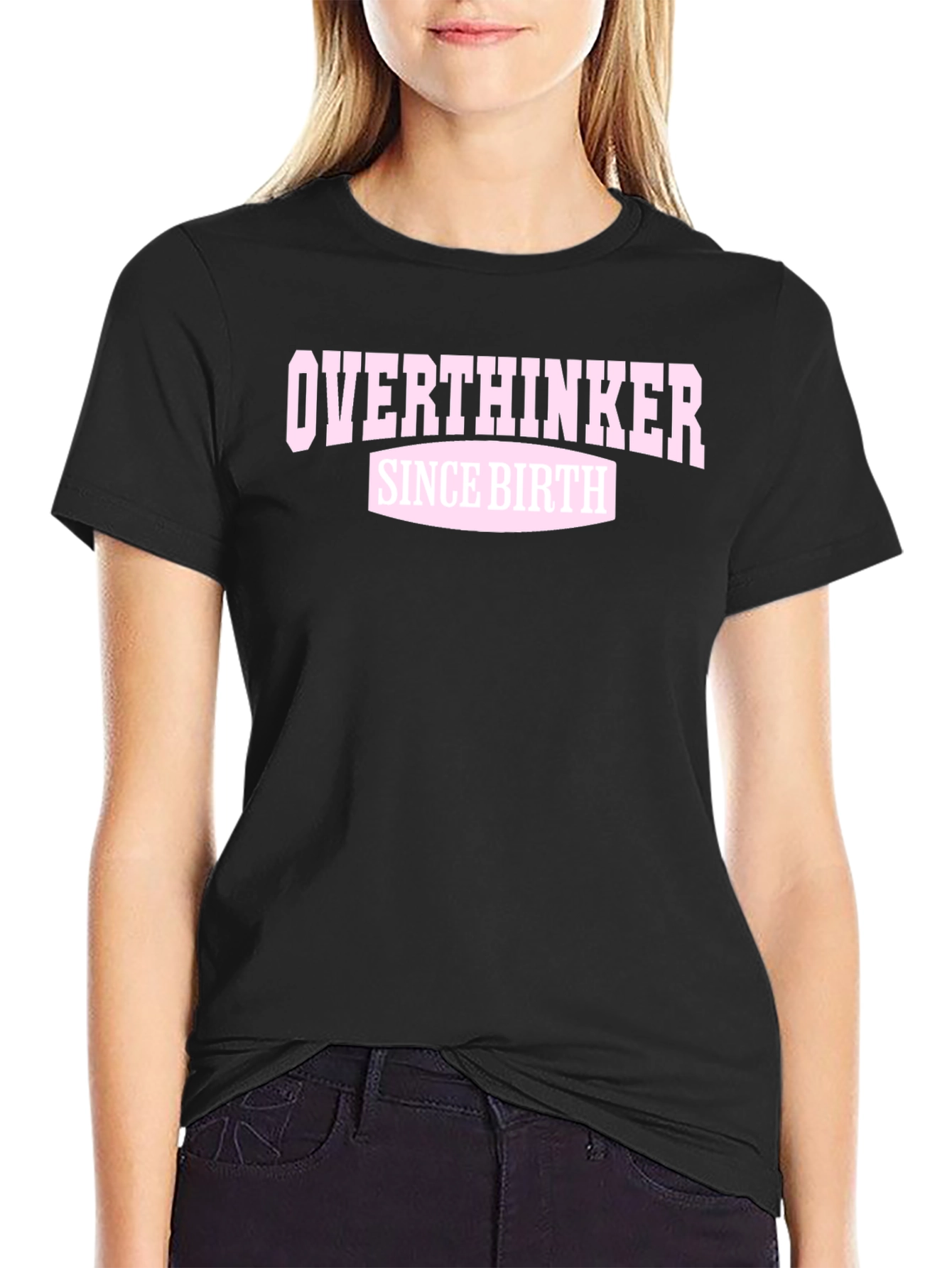 Overthinker Since Birth Graphic T-Shirt