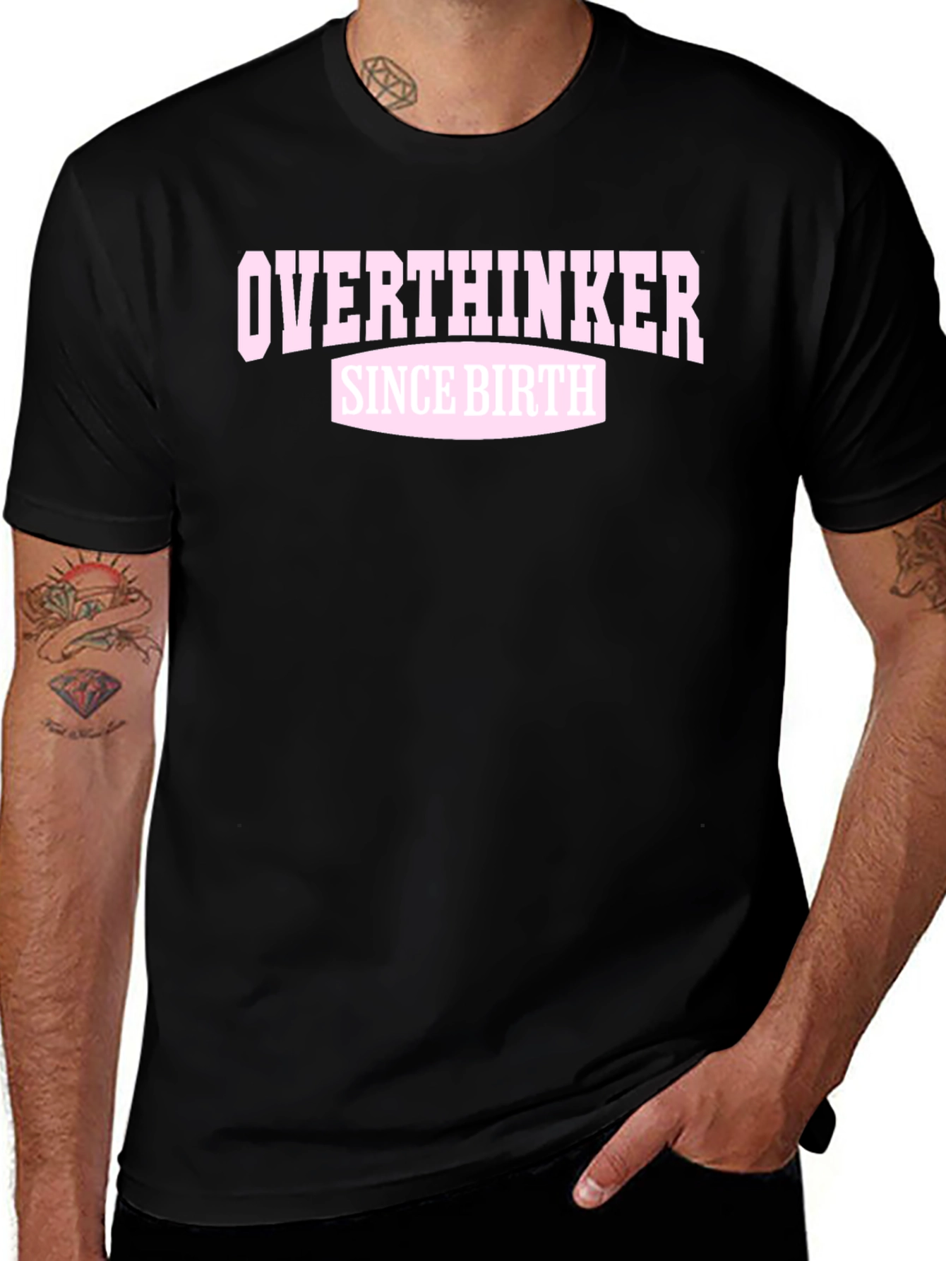 Overthinker Since Birth Graphic T-Shirt