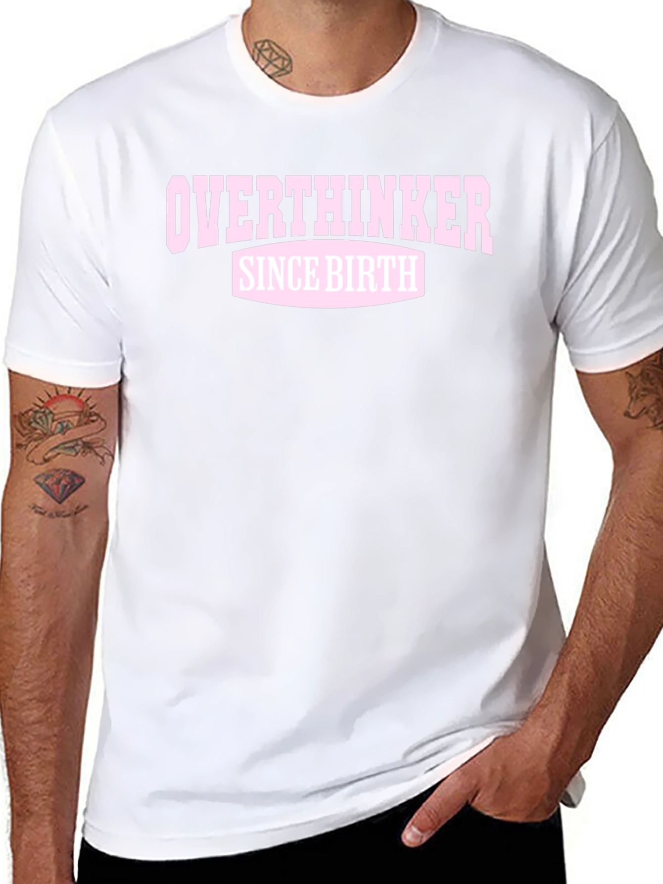 Overthinker Since Birth Graphic T-Shirt
