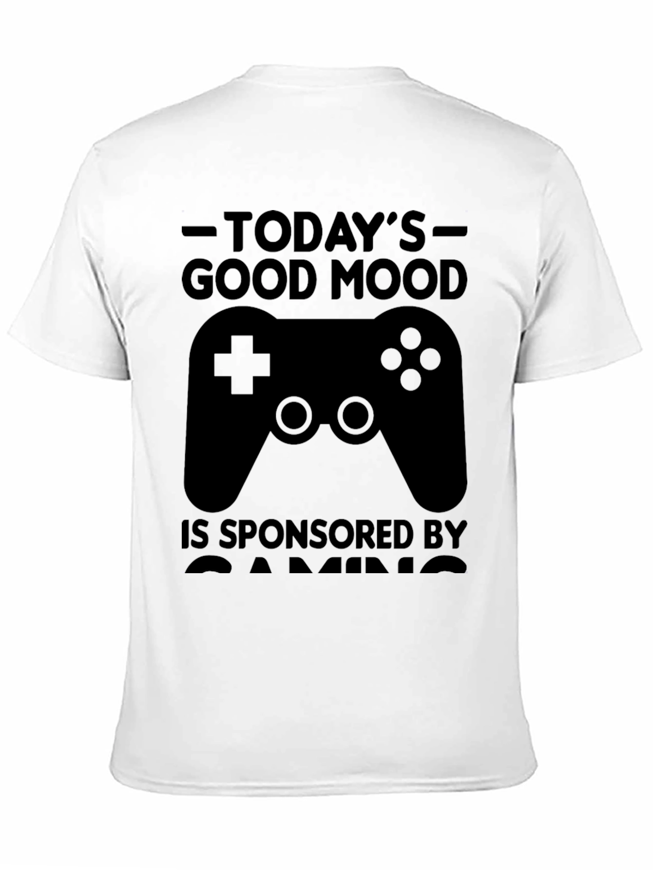Todays Good Mood Gaming Black T-Shirt