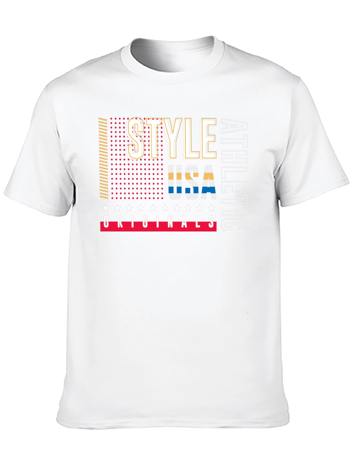 Style USA Athletic Originals Black T-Shirt