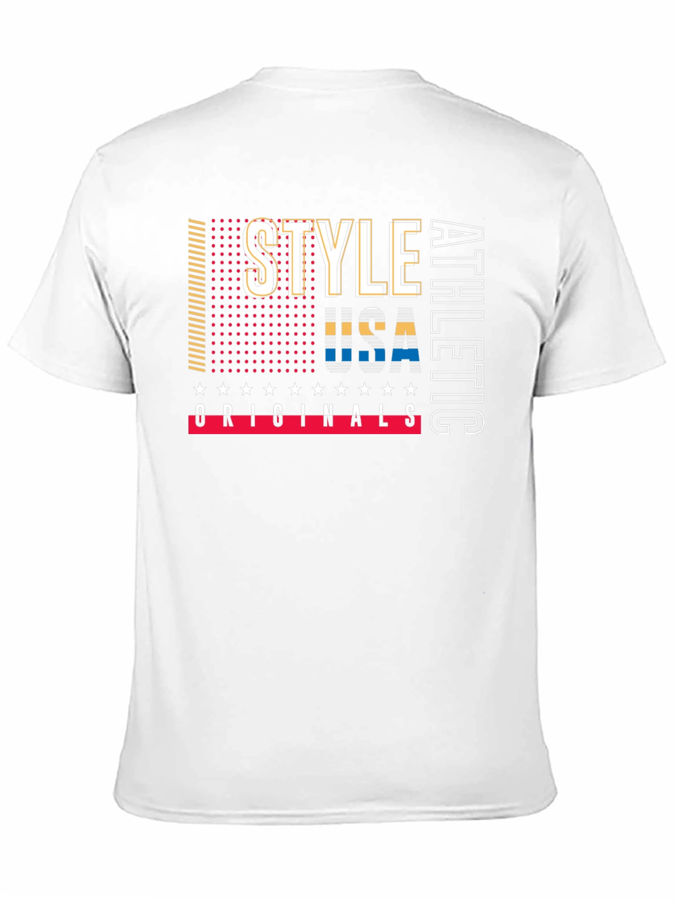 Style USA Athletic Originals Black T-Shirt