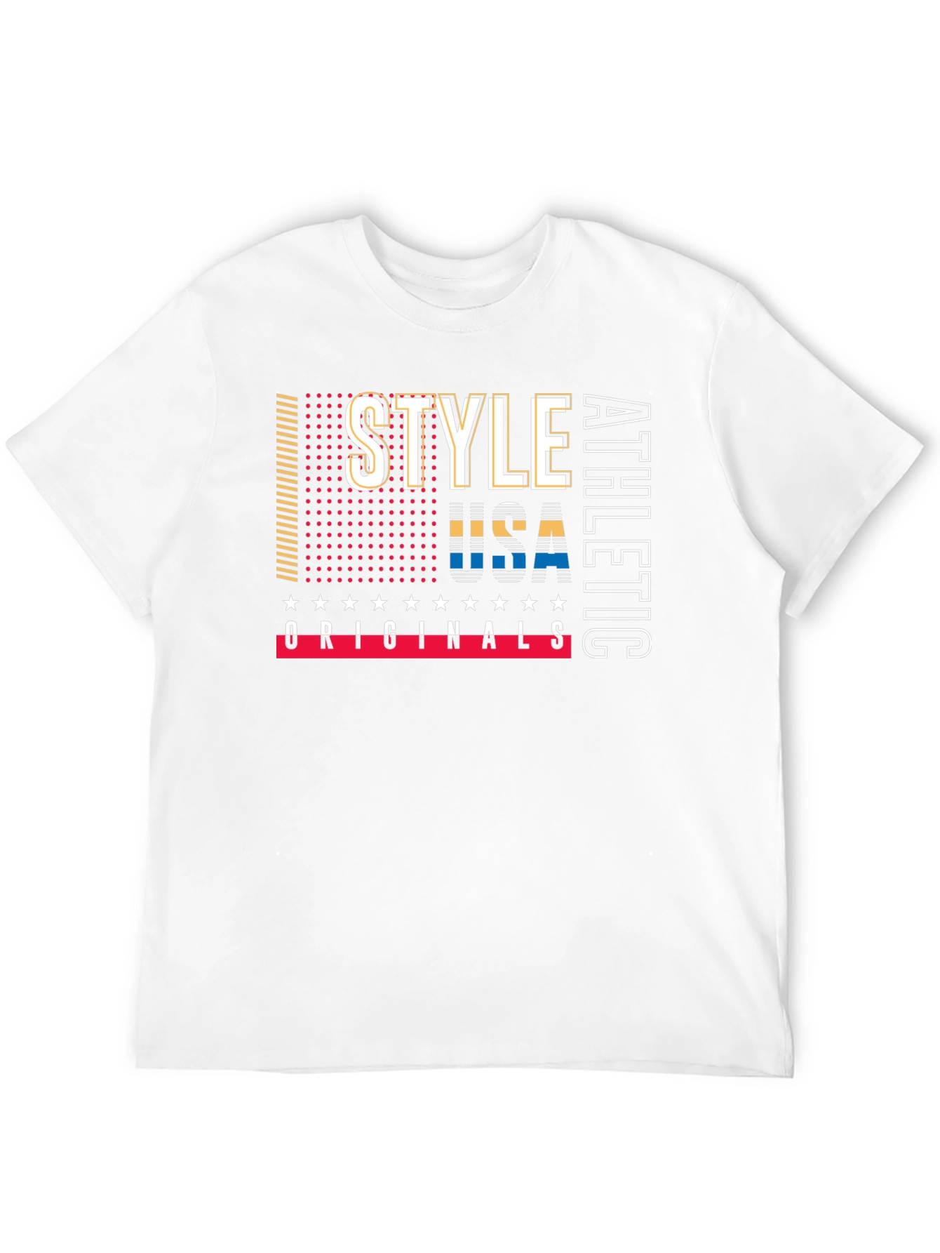 Style USA Athletic Originals Black T-Shirt