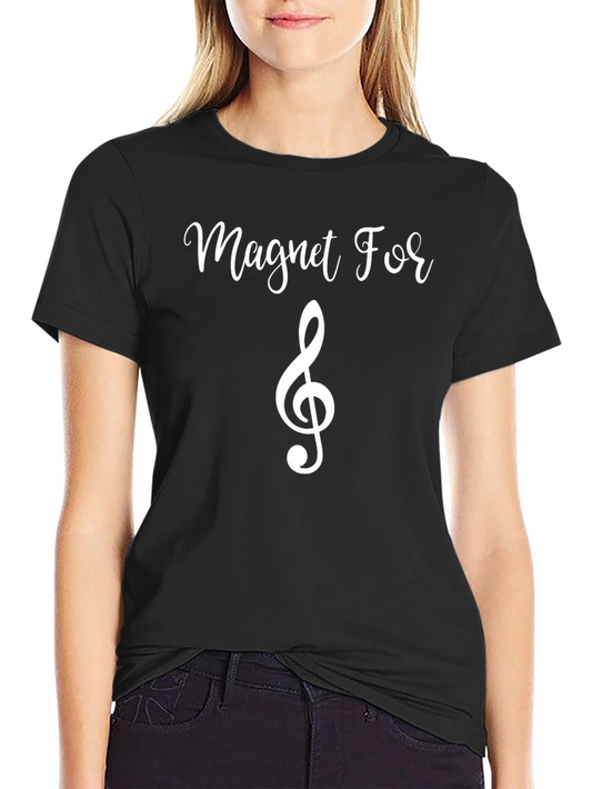 Magnet For Music Treble Clef T-Shirt