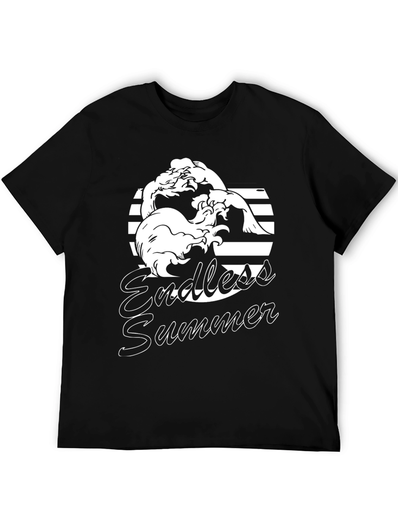 Endless Summer Black Graphic Tee