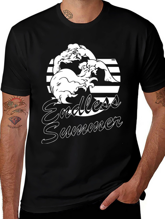 Endless Summer Black Graphic Tee