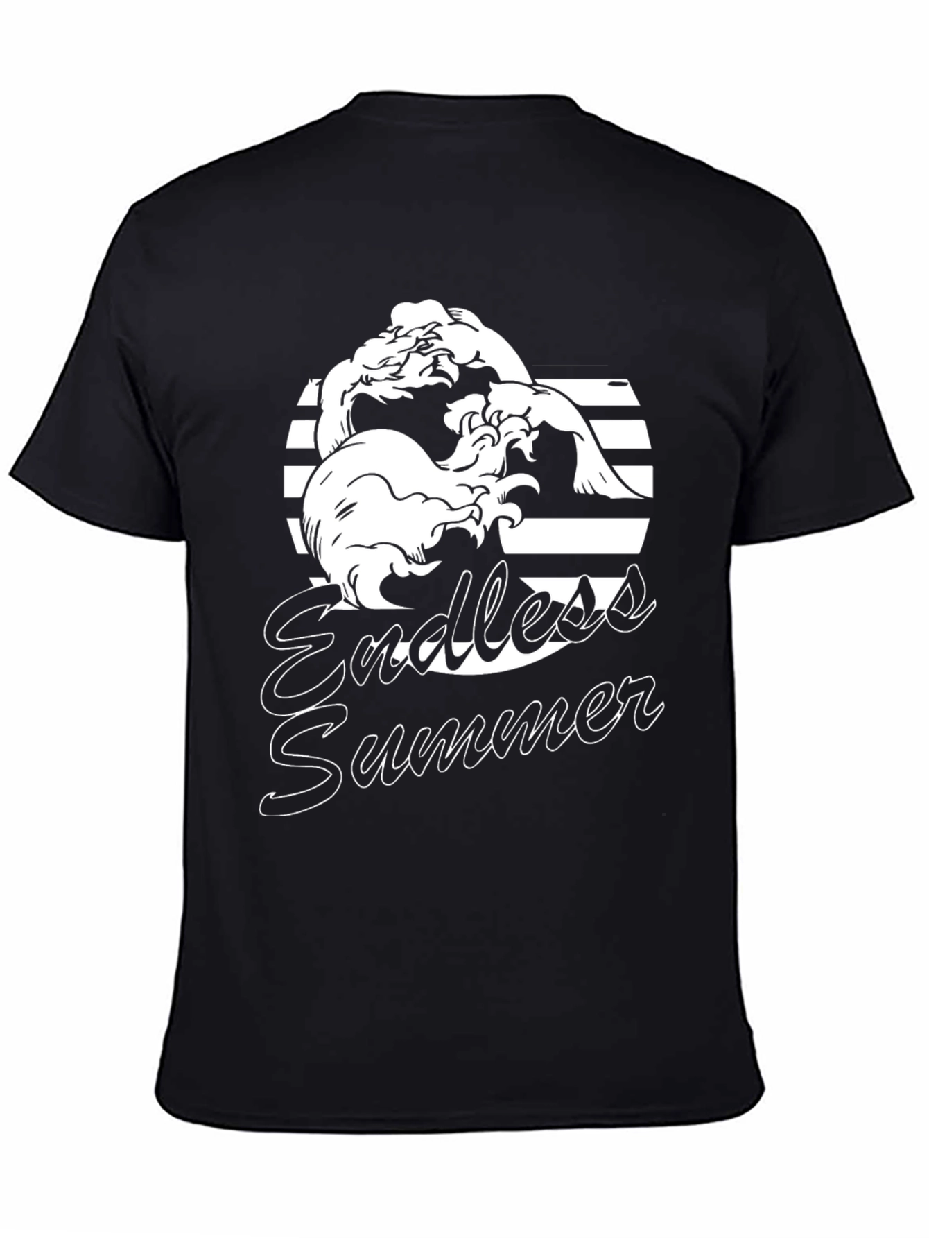 Endless Summer Black Graphic Tee