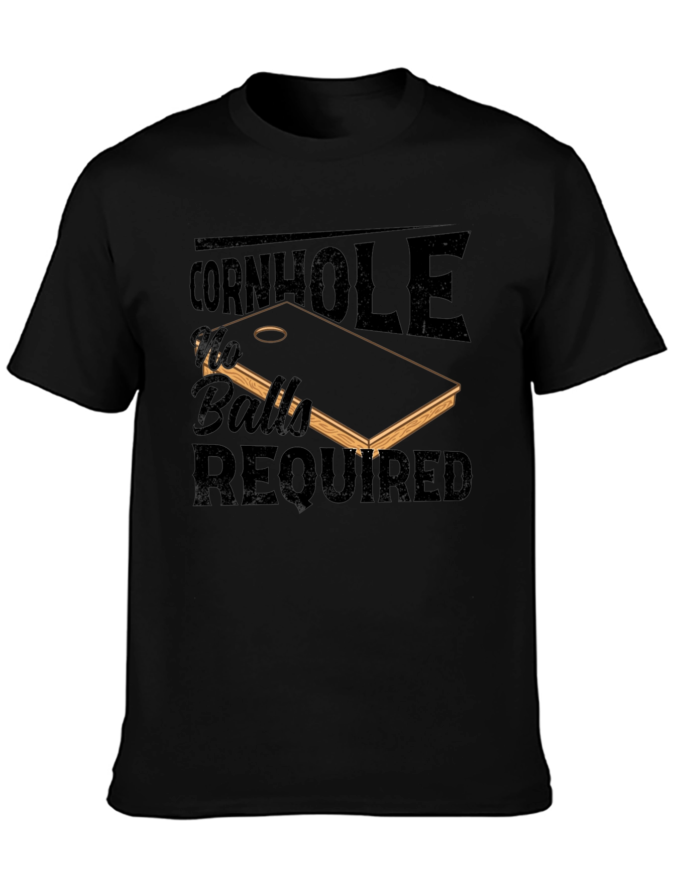 Cornhole No Balls Required T-Shirt