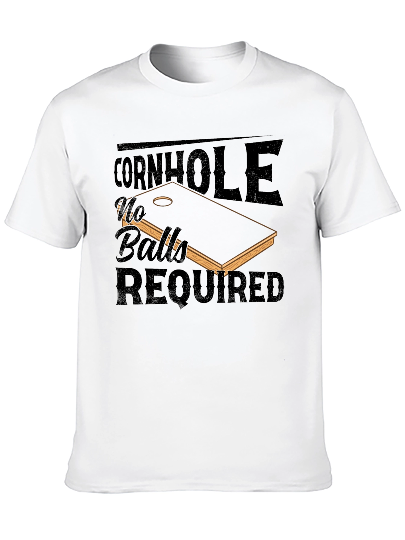 Cornhole No Balls Required T-Shirt