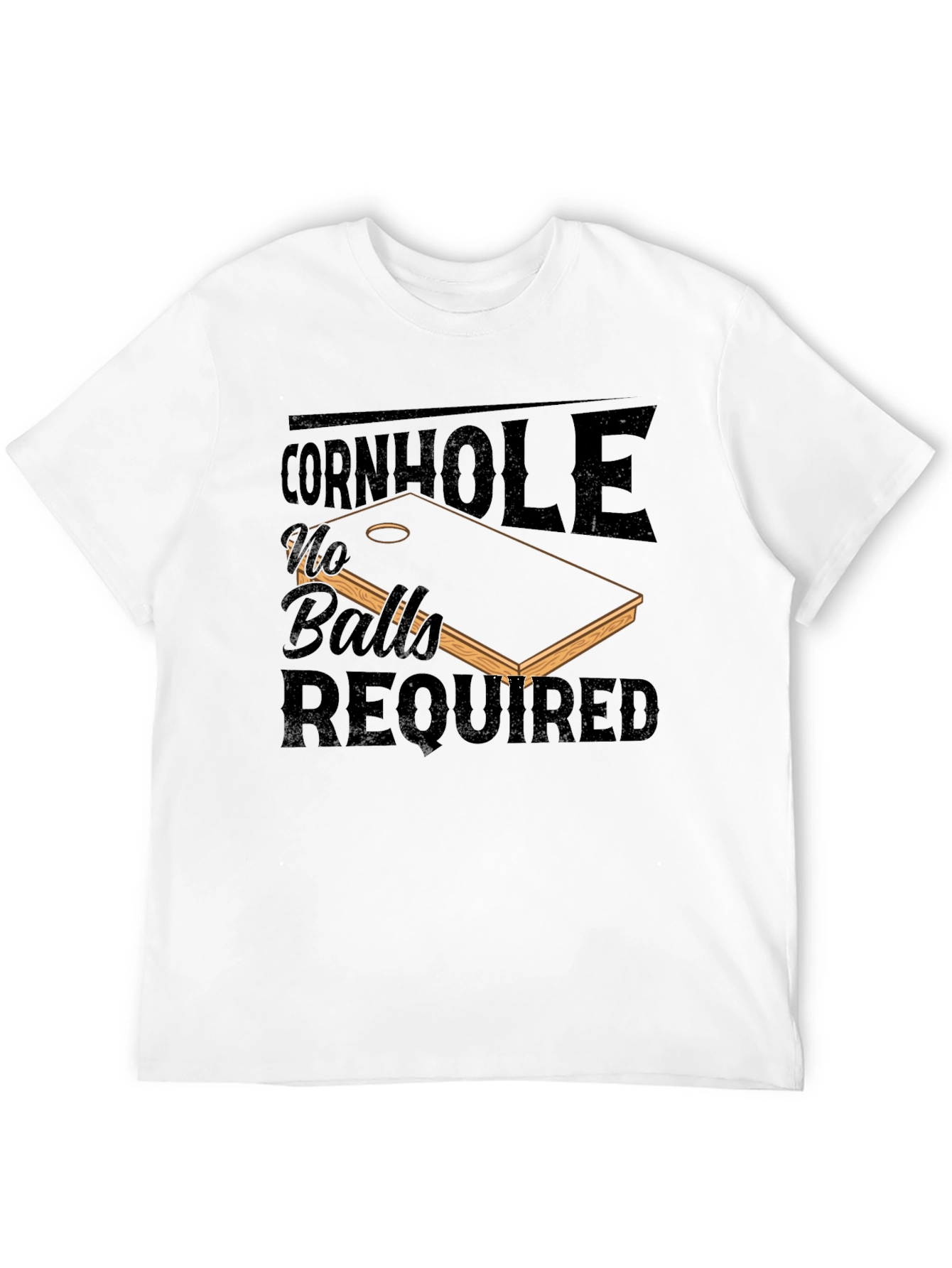 Cornhole No Balls Required T-Shirt
