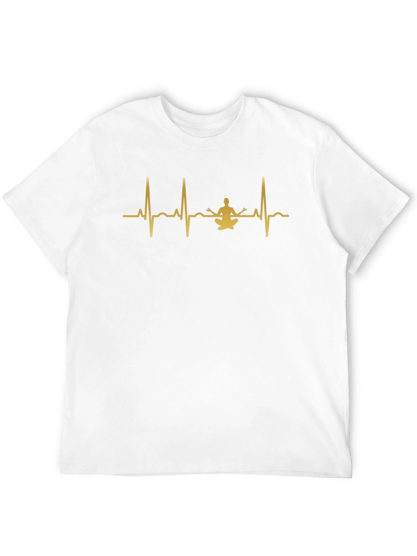 Yoga Heartbeat Graphic T-Shirt