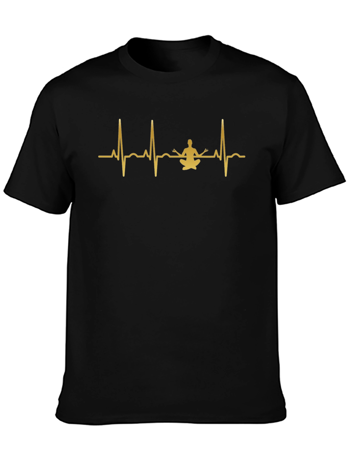 Yoga Heartbeat Graphic T-Shirt