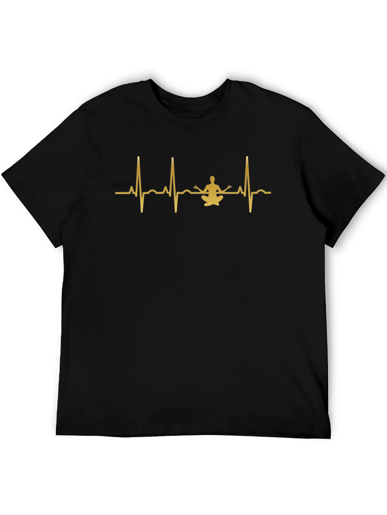 Yoga Heartbeat Graphic T-Shirt