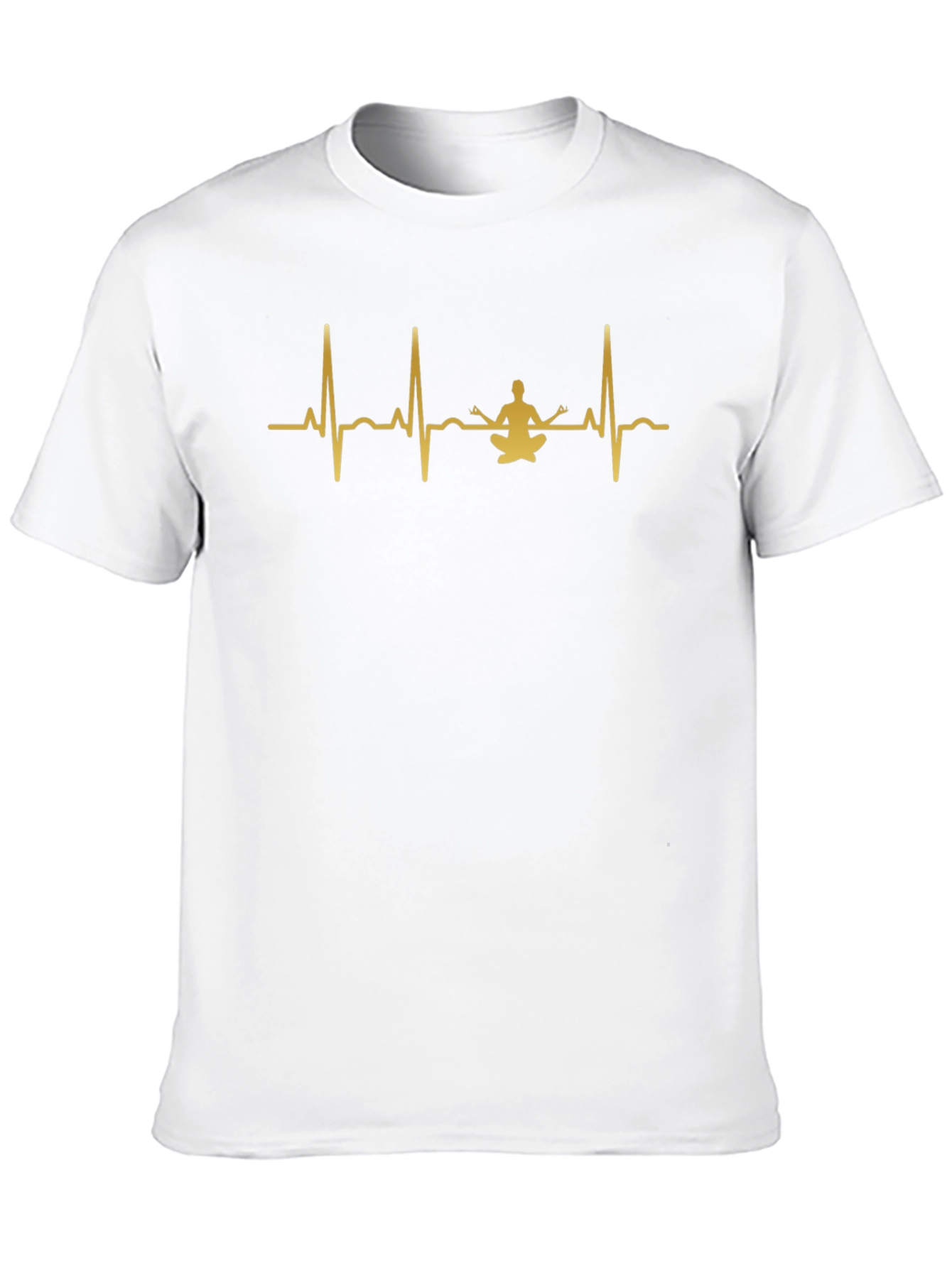 Yoga Heartbeat Graphic T-Shirt
