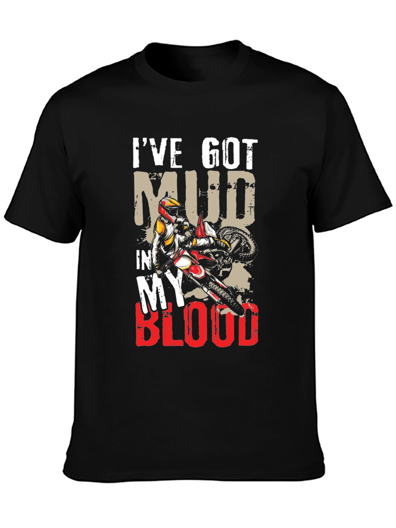 Mud In My Blood Motocross T-Shirt