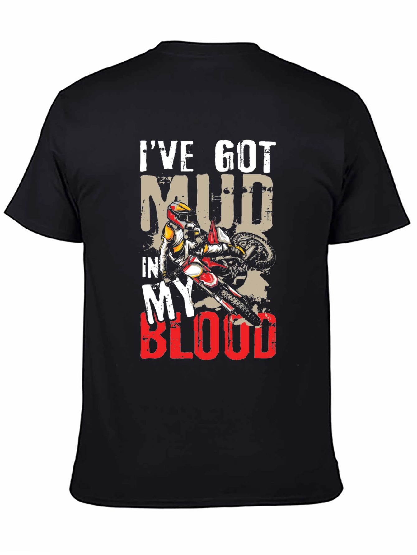 Mud In My Blood Motocross T-Shirt