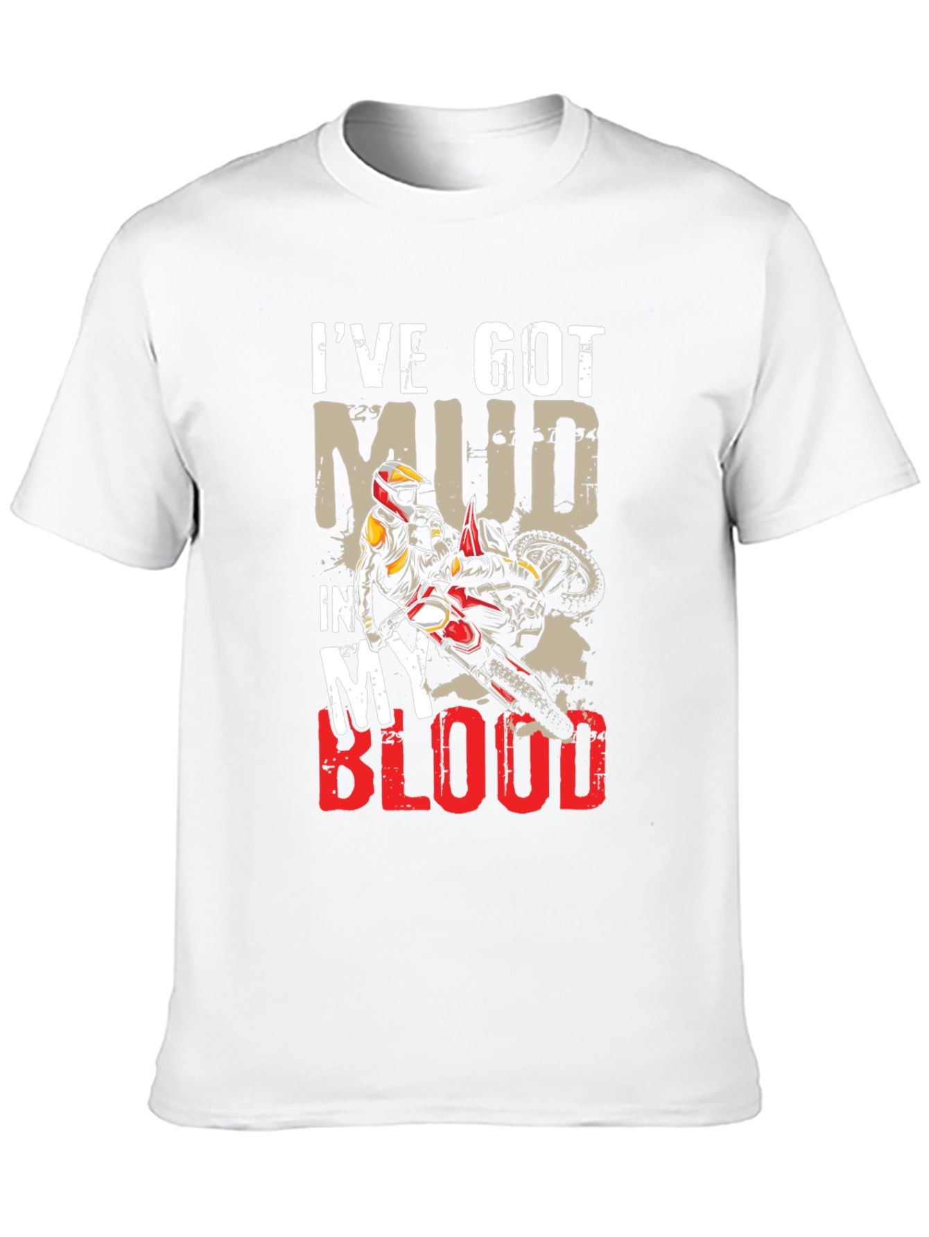 Mud In My Blood Motocross T-Shirt
