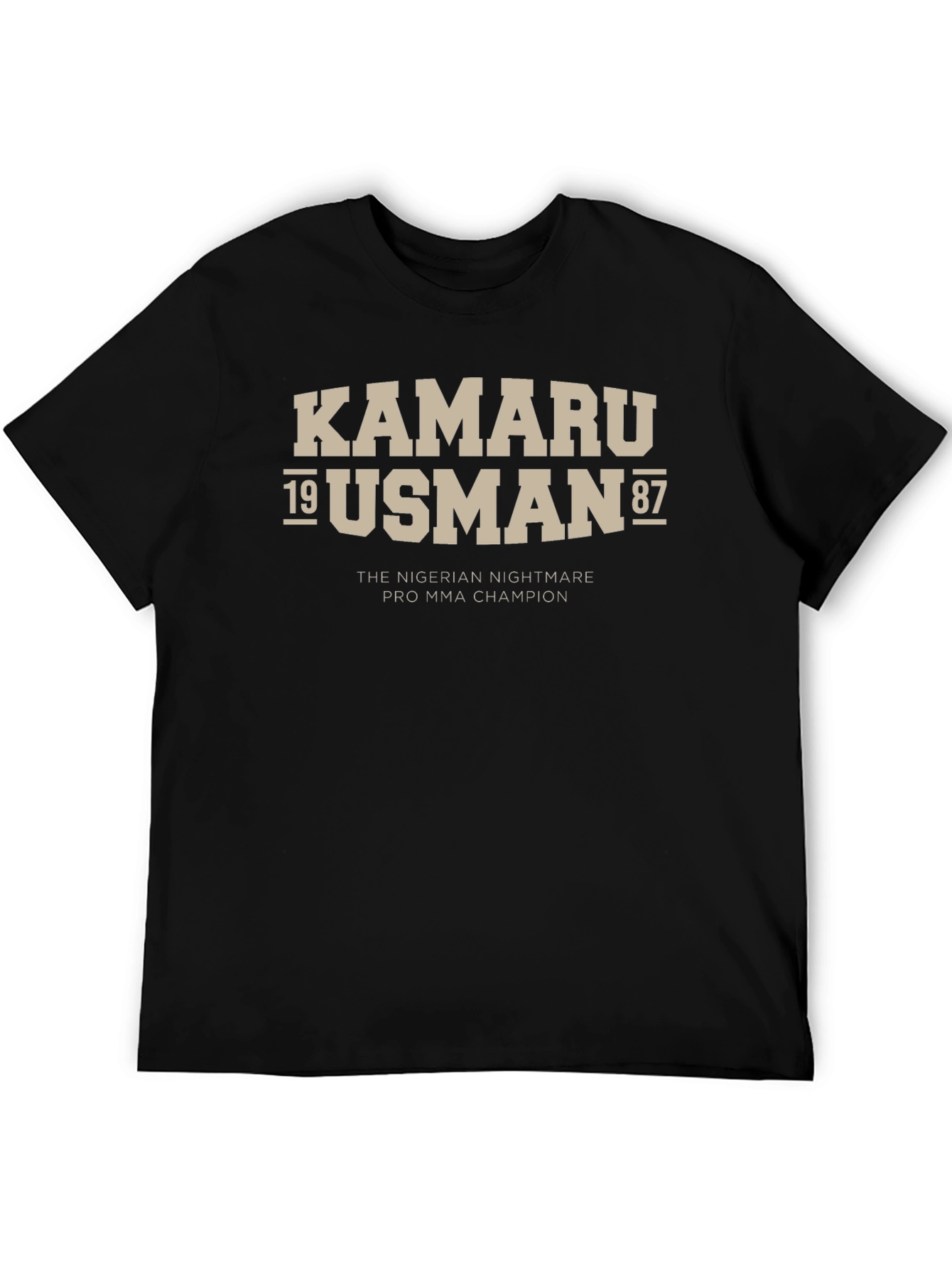 Kamaru Usman MMA Champion Graphic Tee