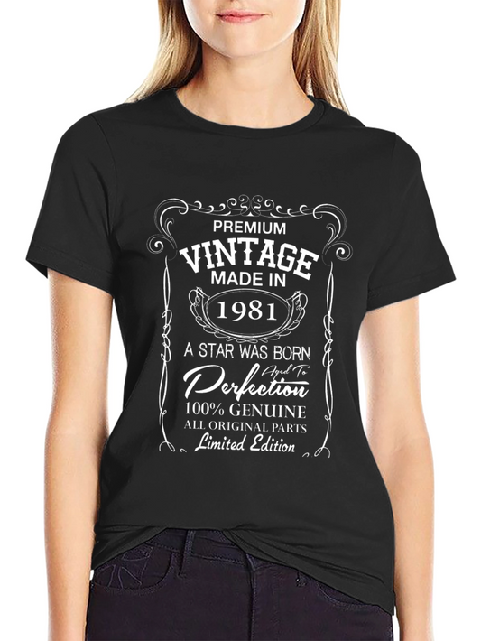 Vintage 1981 Premium T-Shirt - Limited Edition