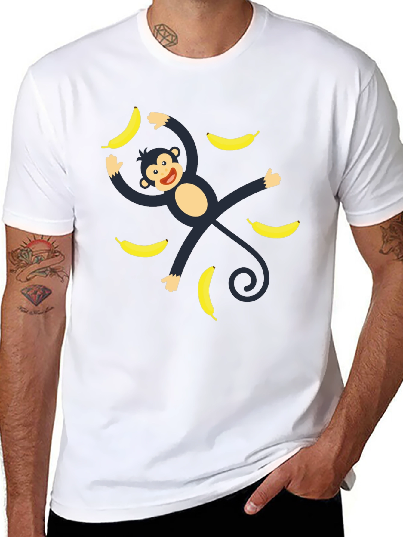 Monkey and Bananas Graphic Tee