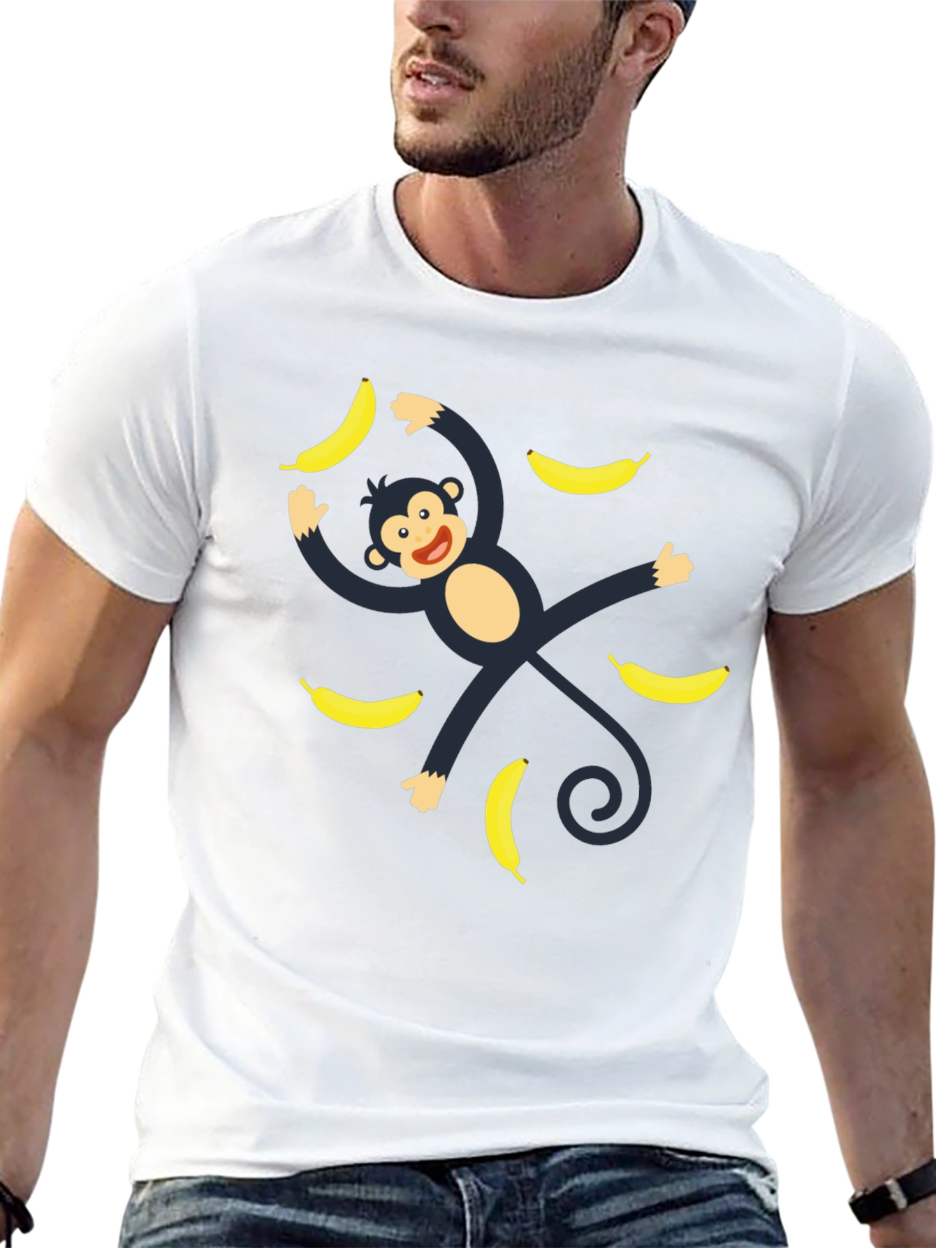 Monkey and Bananas Graphic Tee