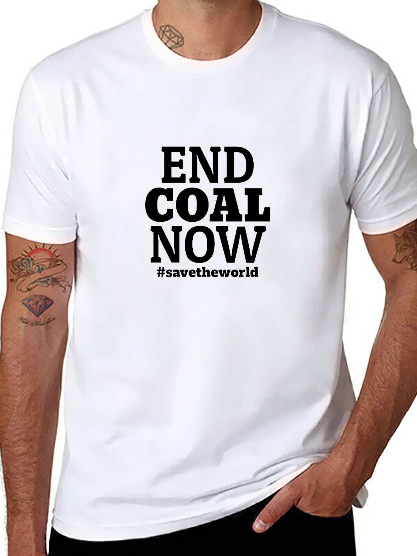 End Coal Now T-Shirt - Save the World