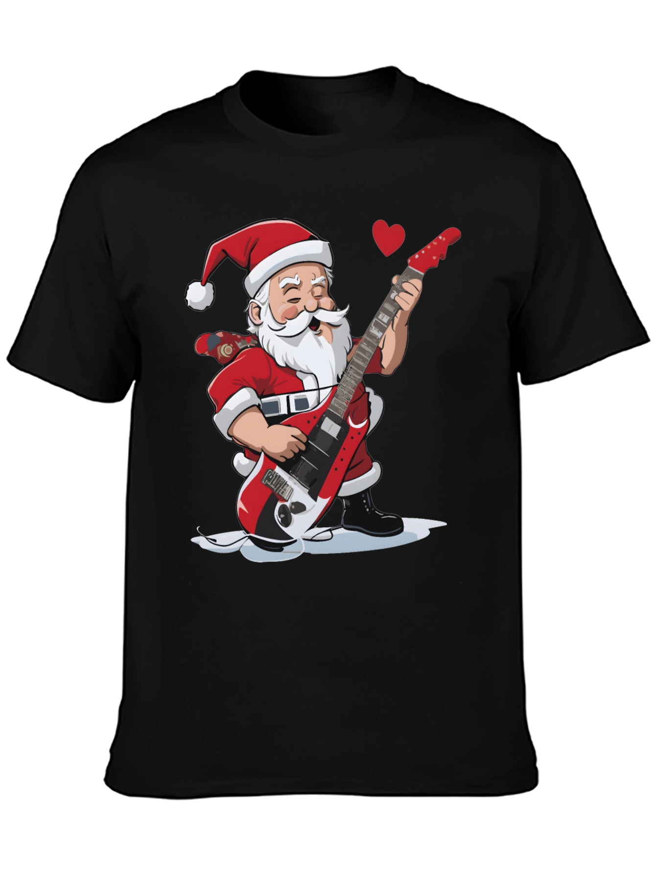 Rockin Santa Graphic Tee