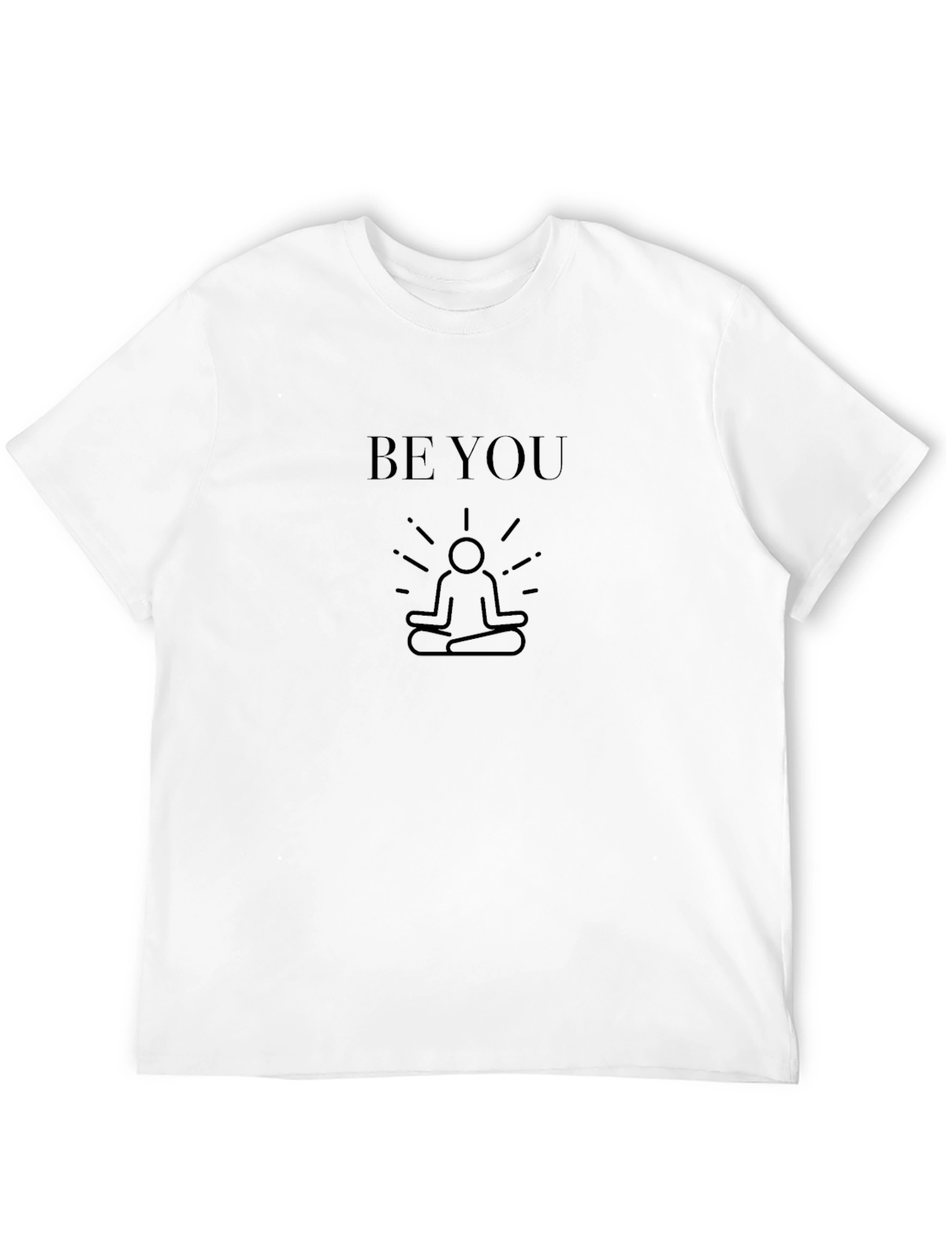 Be You Graphic T-Shirt - Black Relaxed Fit