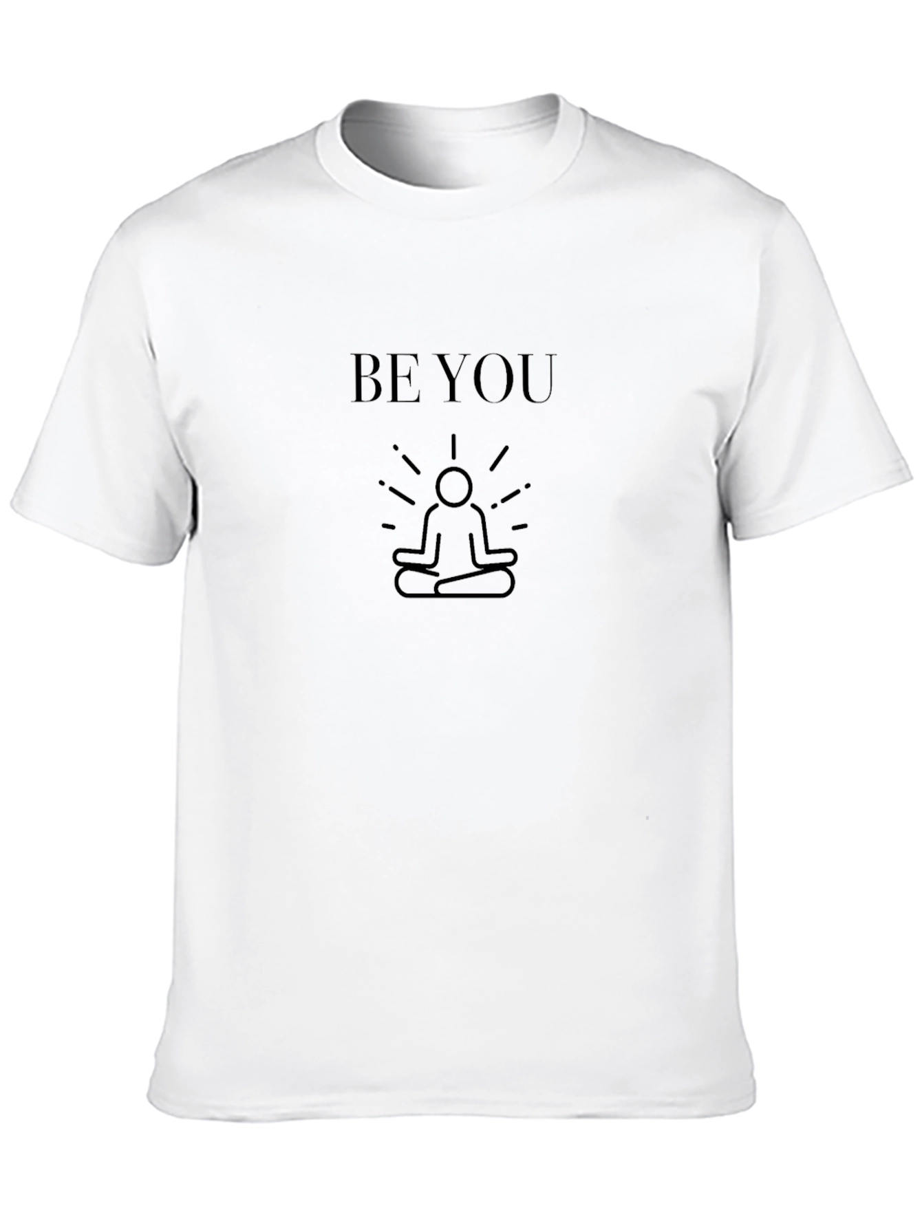 Be You Graphic T-Shirt - Black Relaxed Fit