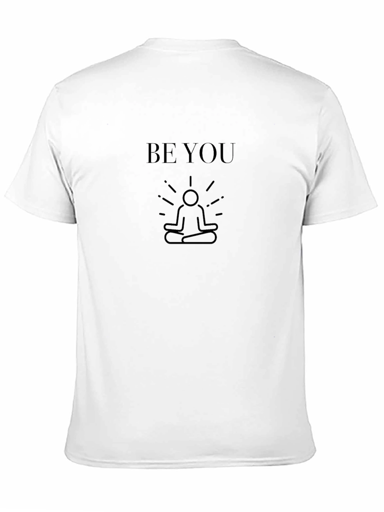 Be You Graphic T-Shirt - Black Relaxed Fit