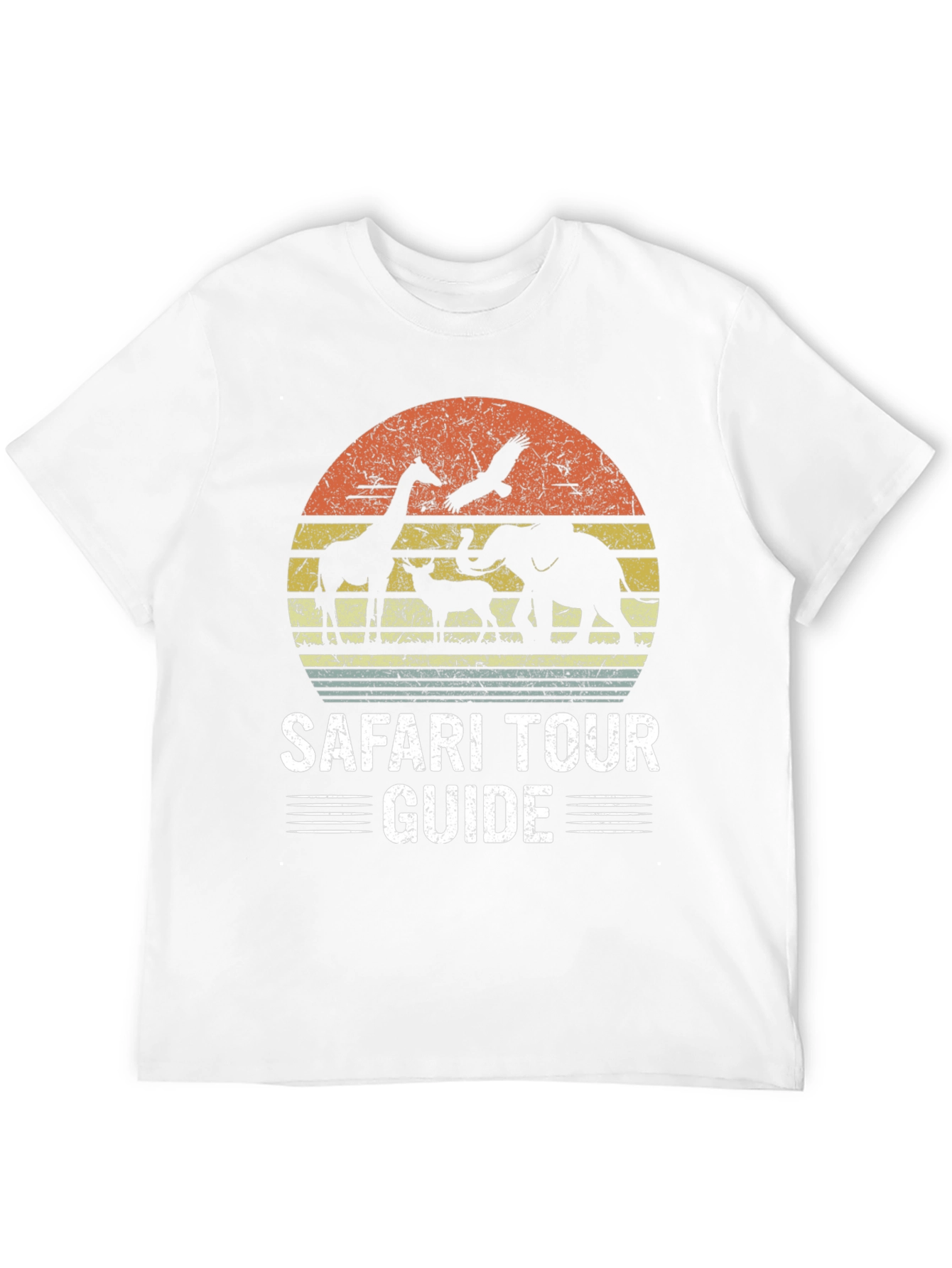 Safari Tour Guide Graphic Tee - Adventure Awaits!