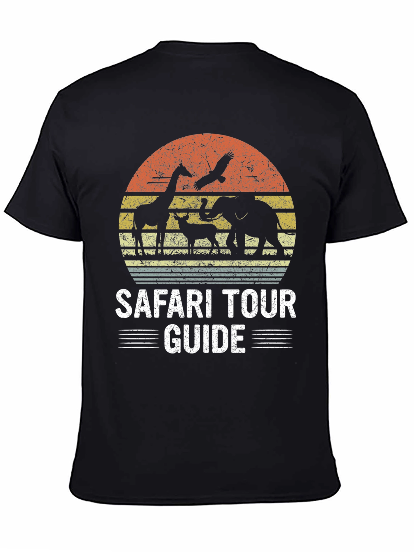 Safari Tour Guide Graphic Tee - Adventure Awaits!