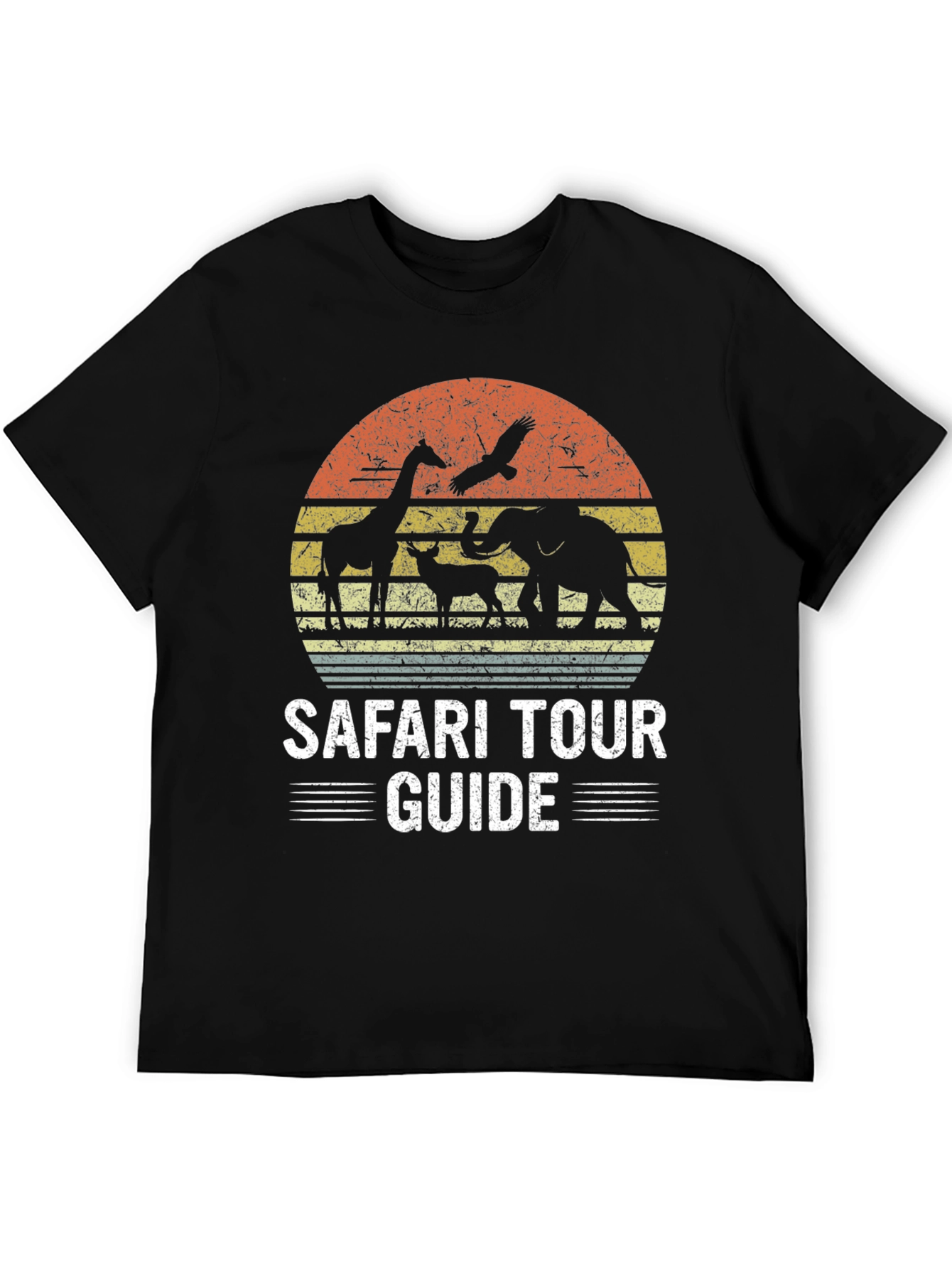 Safari Tour Guide Graphic Tee - Adventure Awaits!