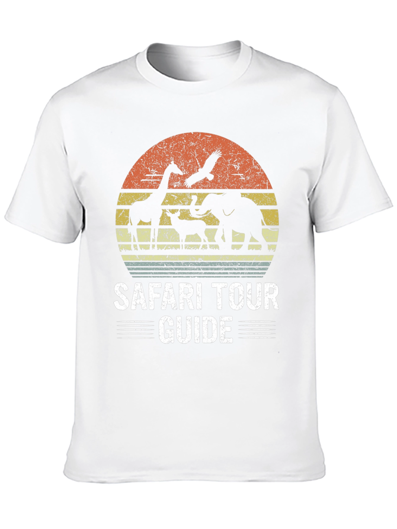 Safari Tour Guide Graphic Tee - Adventure Awaits!