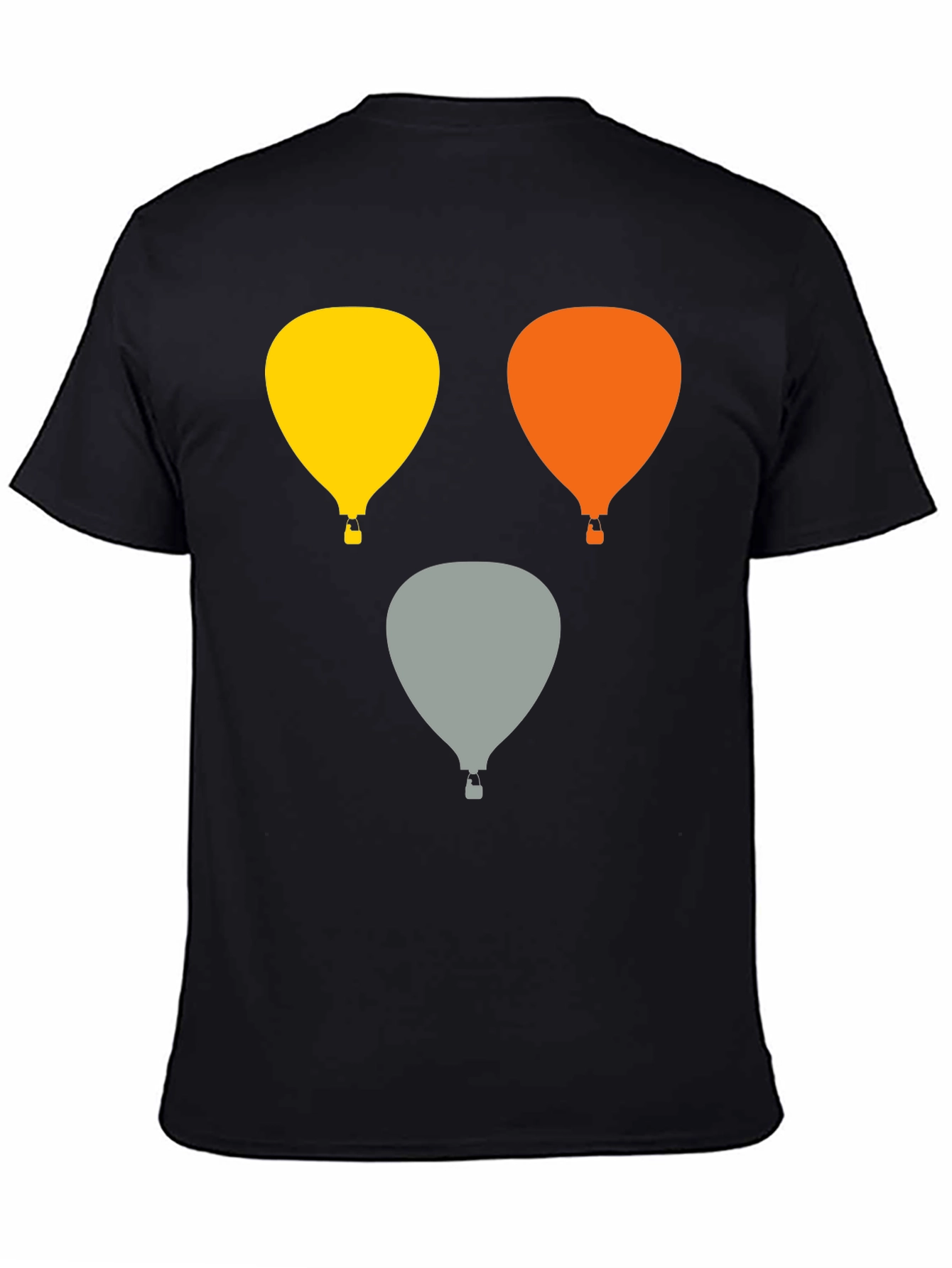 Balloon Graphic Tee - Stylish Crew Neck T-Shirt