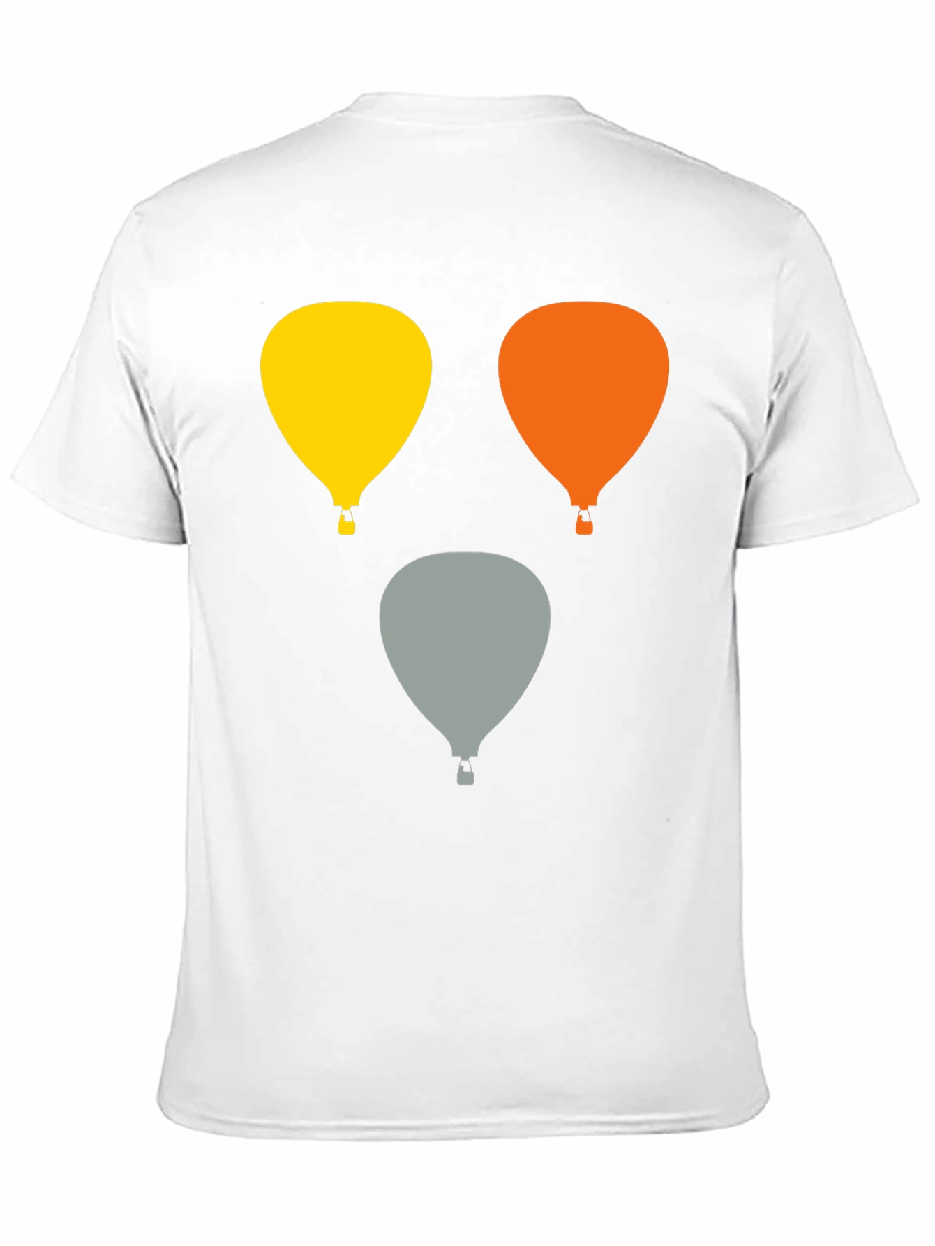 Balloon Graphic Tee - Stylish Crew Neck T-Shirt