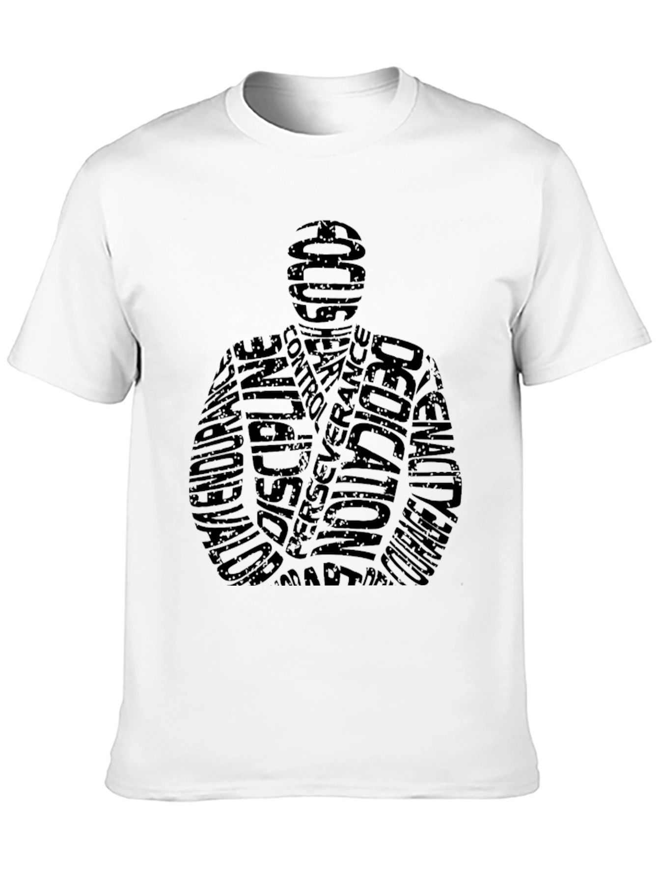 Motivational Word Art Graphic T-Shirt