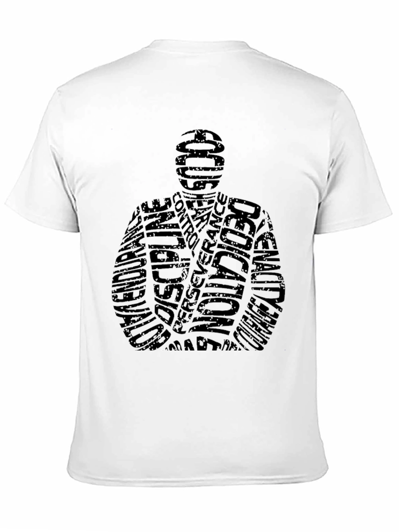Motivational Word Art Graphic T-Shirt