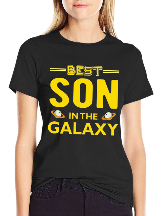 Best Son in The Galaxy T-Shirt Funny Gift for Dad