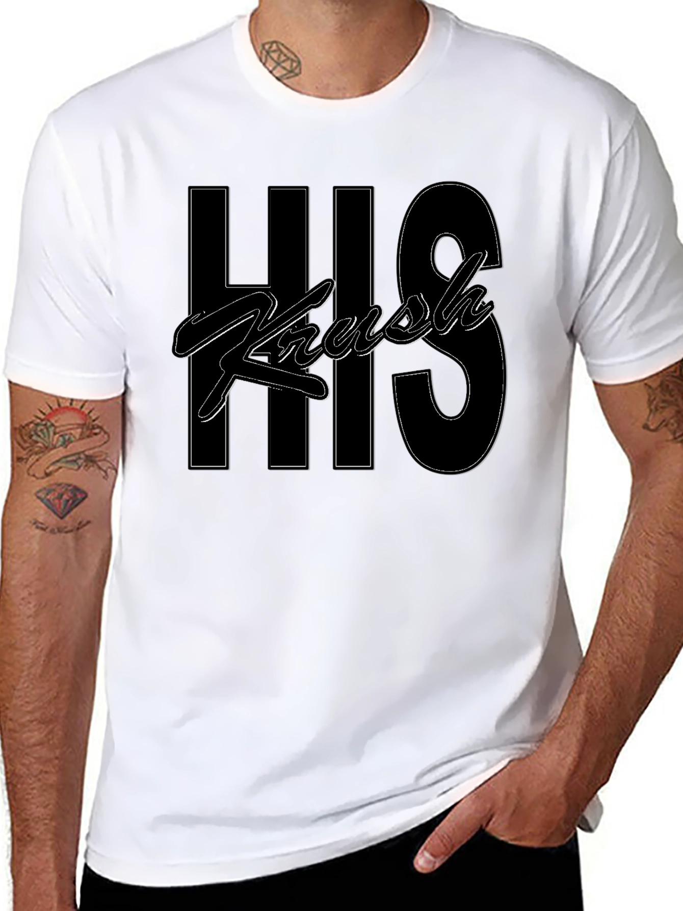 HIS Krush Graphic Tee - Black