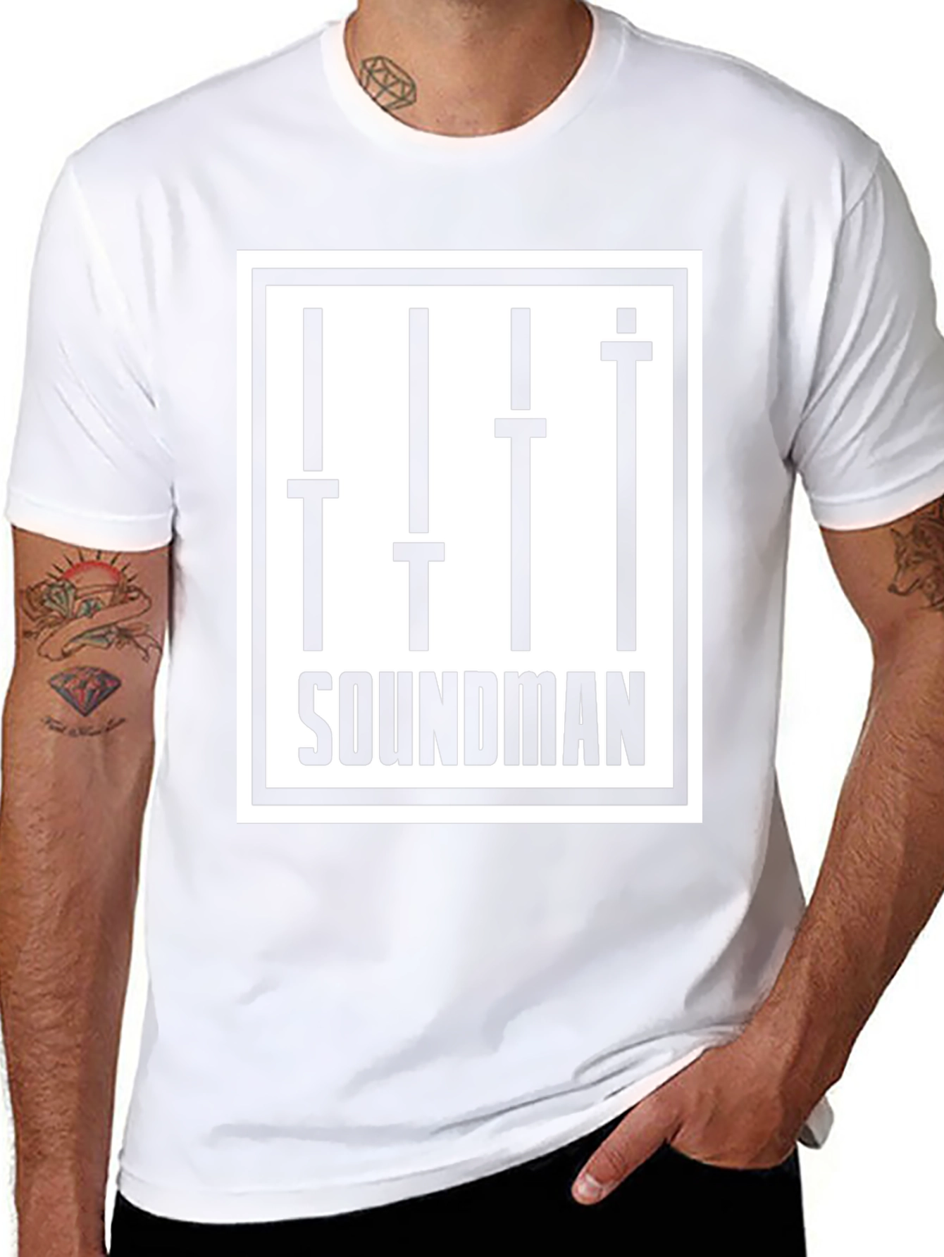Soundman Graphic Tee - Audio Engineer Shirt