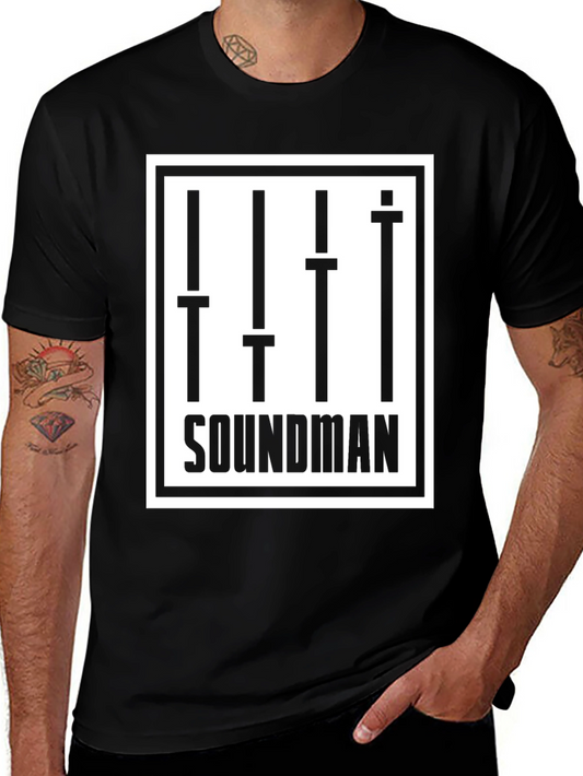 Soundman Graphic Tee - Audio Engineer Shirt