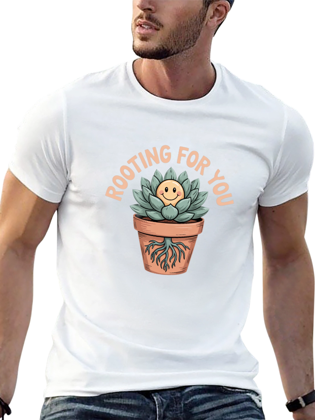 Rooting For You Succulent T-Shirt