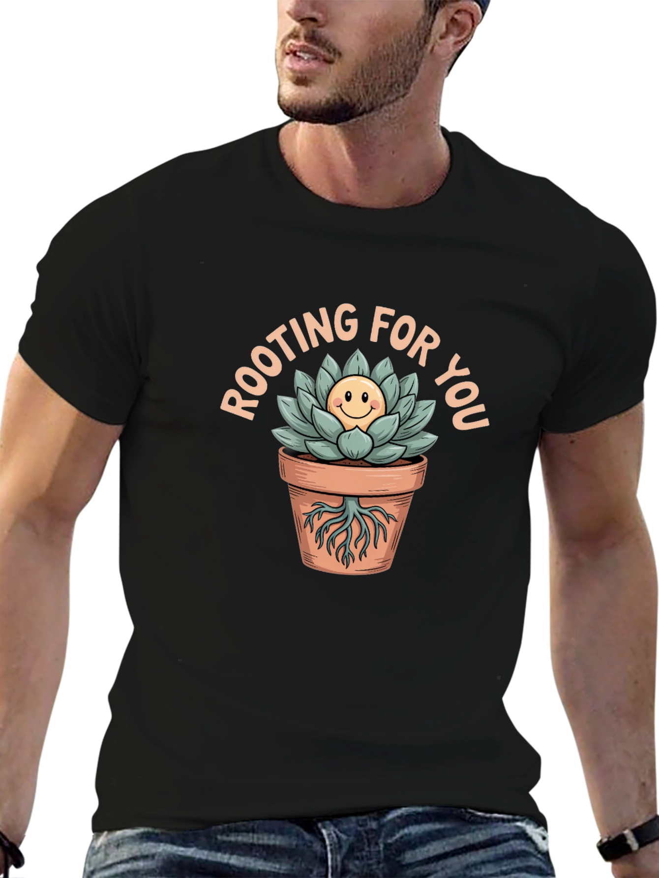 Rooting For You Succulent T-Shirt