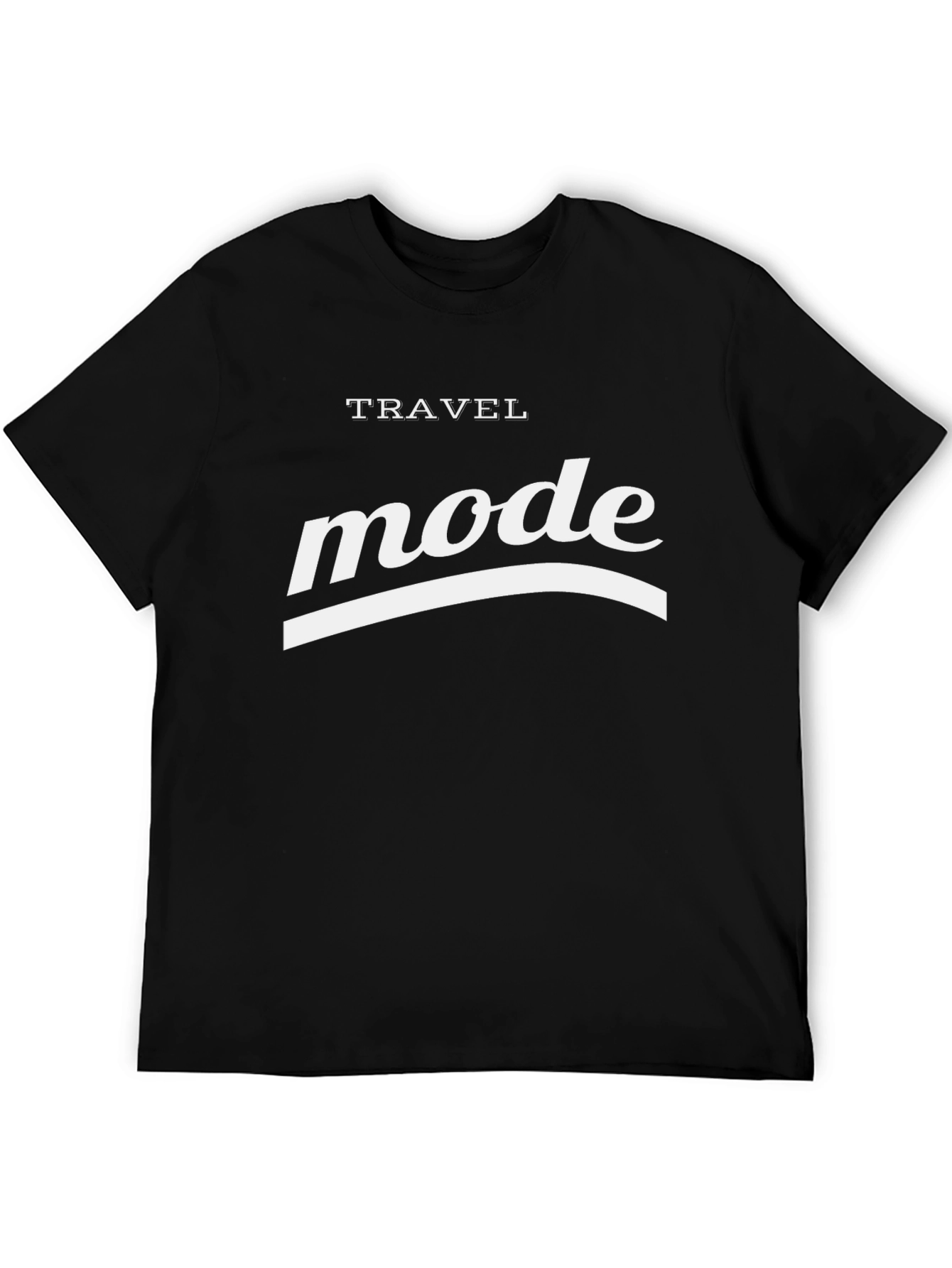 Travel Mode Graphic Tee - Stylish & Comfortable