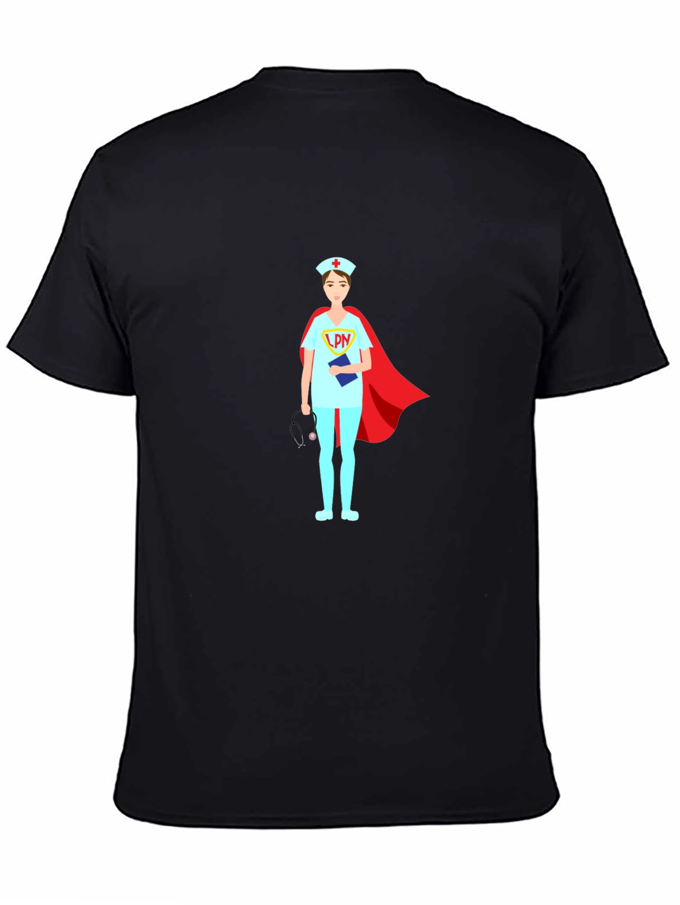 Nurse Superhero T-Shirt LPN Design