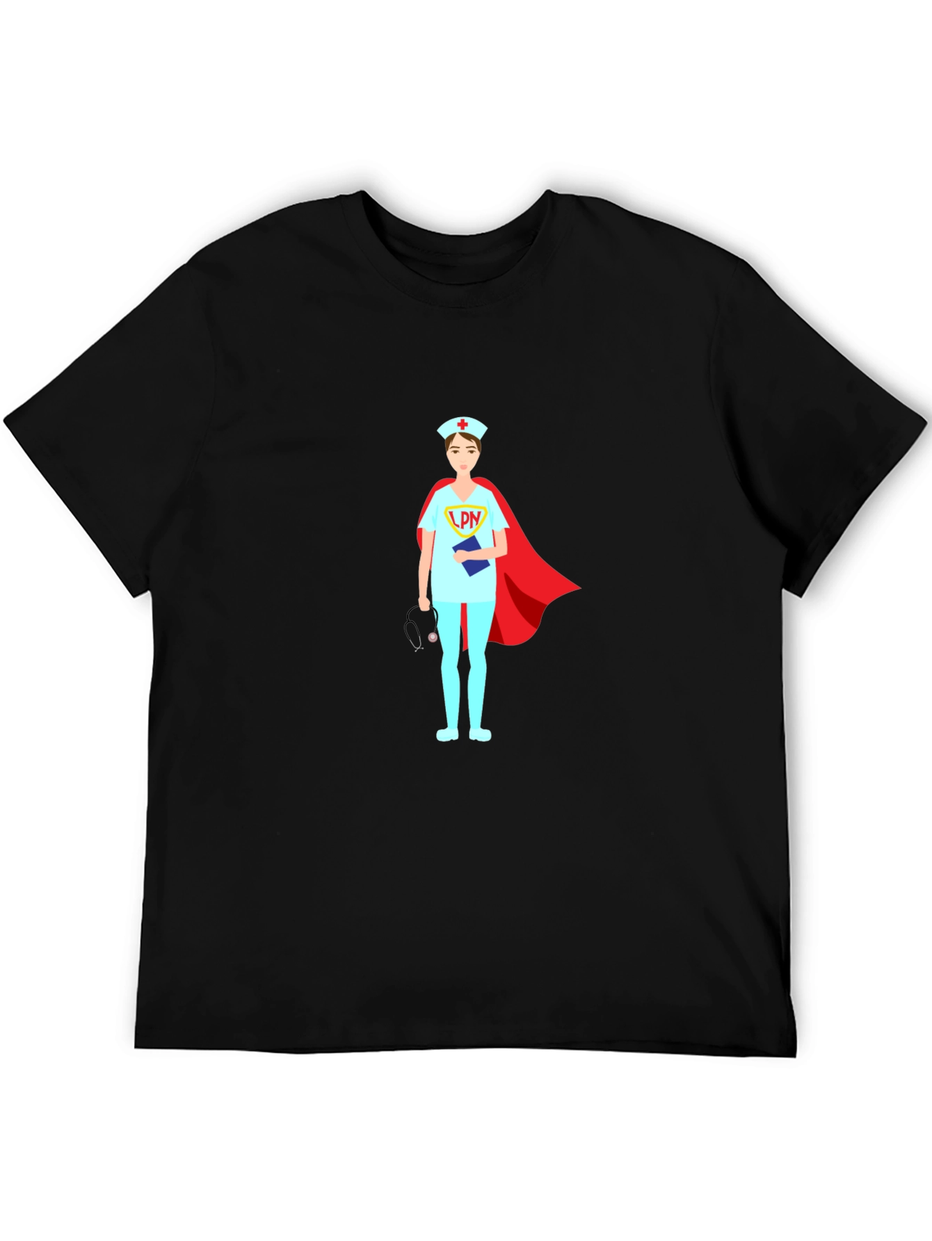 Nurse Superhero T-Shirt LPN Design