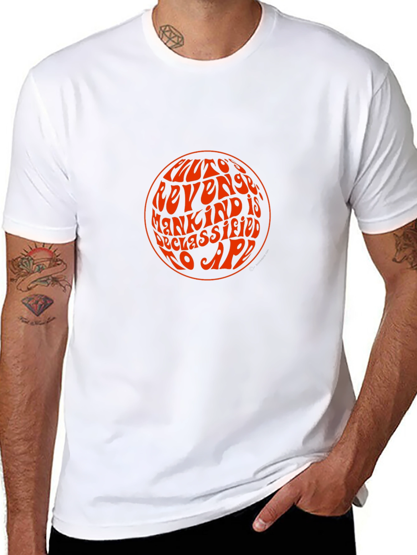 Plutos Revenge Graphic Tee - Mankind Declassified